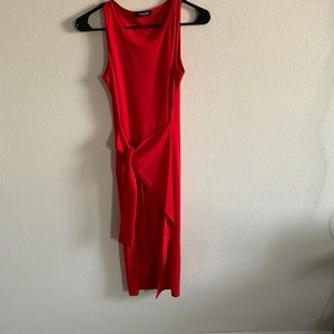 Woman’s Midi Wrap Dress
